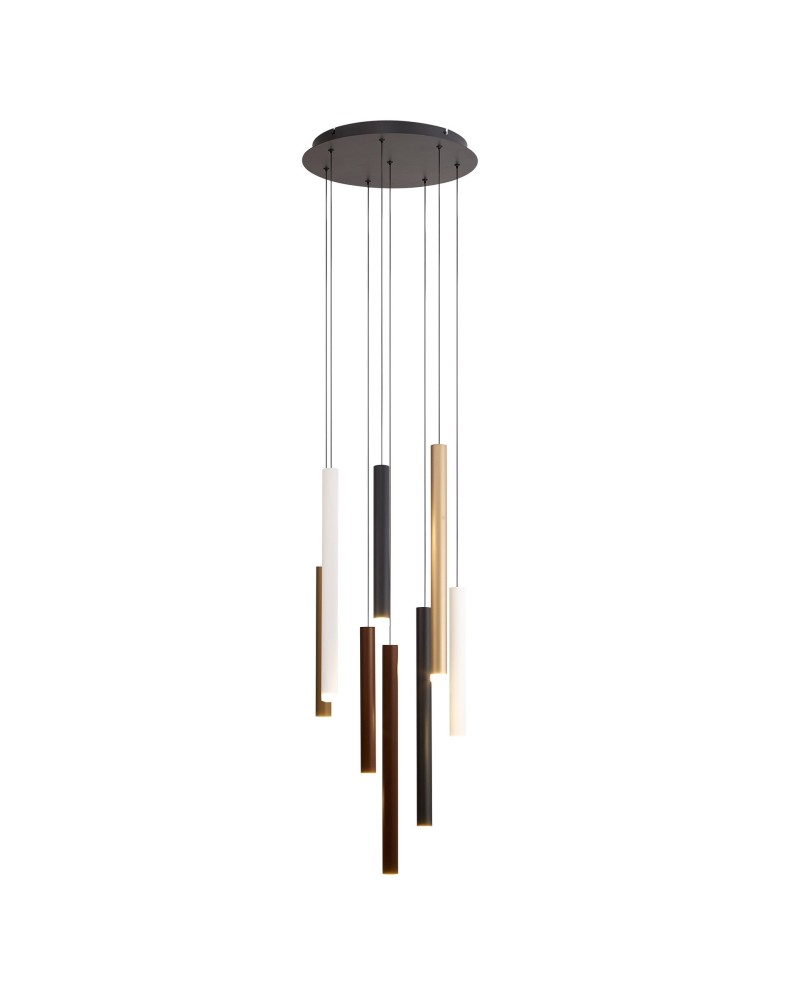 CALA * LÁMPARA BASE REDONDA 8L LED COLANTES - VARIADO
